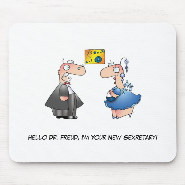 Tapis De Souris SLIP FREUDIEN avant avril McCallum (Devant)