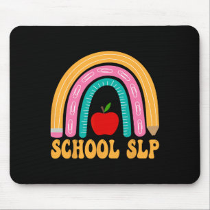 Tapis De Souris Slp Rainbow Pencil Femmes Retour À L'École Appréci