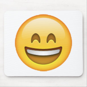 Tapis De Souris Smile Closed Eyes - Emoji