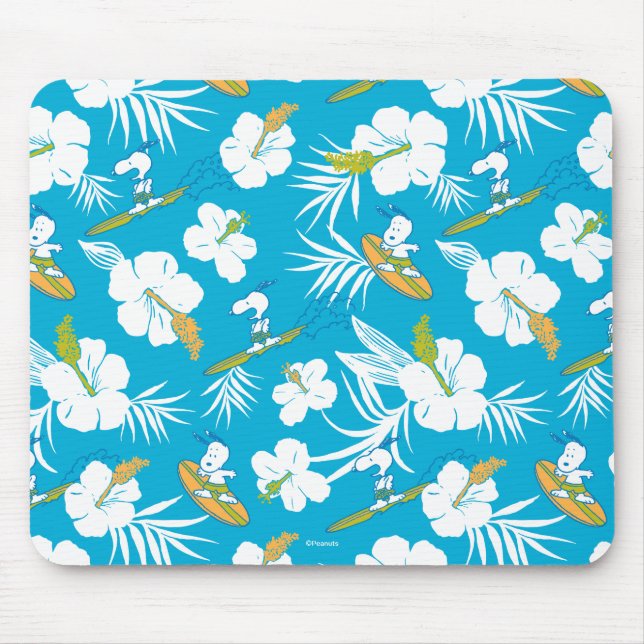 Tapis De Souris Snoopy Brooklyn Beach Motif (Devant)