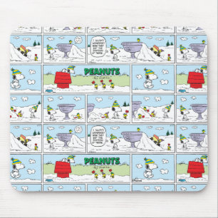Tapis De Souris Snoopy et l'équipage Zamboni