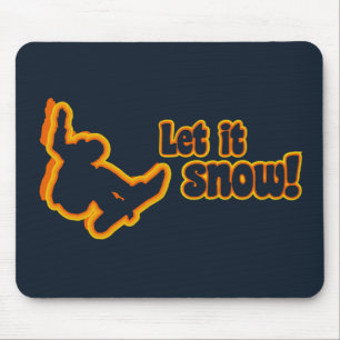 Tapis De Souris Snowboard personnalisé mousepac