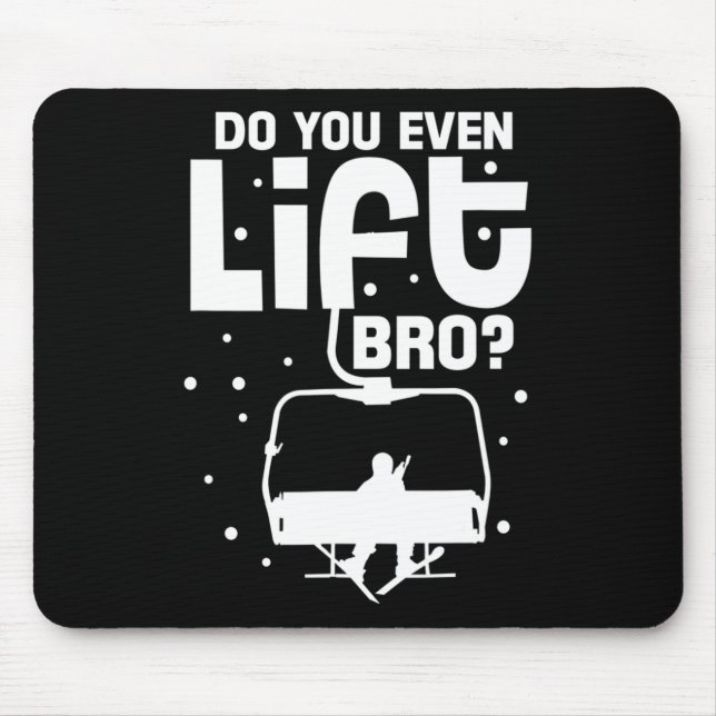Tapis De Souris Snowboard Snowboard Funny Snowboard 1 (Devant)