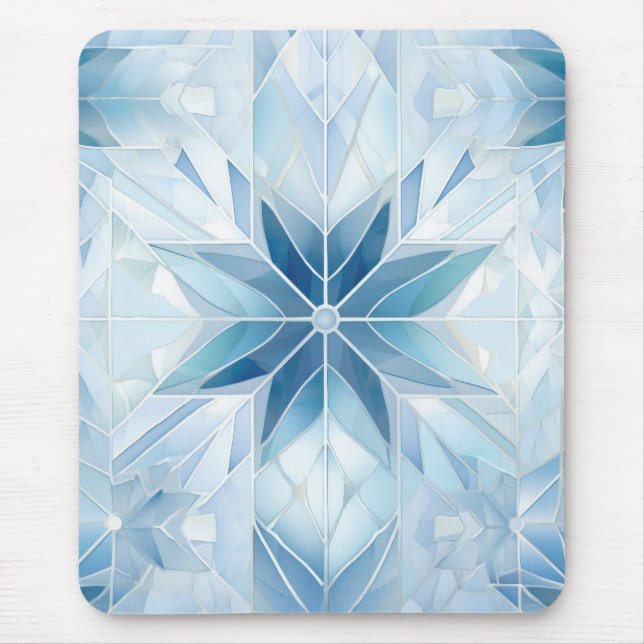 Tapis De Souris Snowflake Mousepad (Devant)