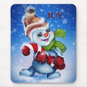 Tapis De Souris Snowman