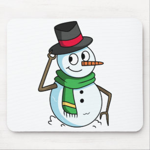 Tapis De Souris Snowman amical