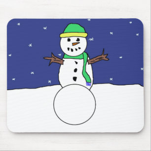Tapis De Souris Snowman mousepad