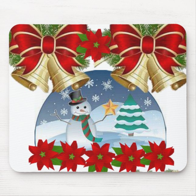 Tapis De Souris Snowman Souse Pad (Devant)