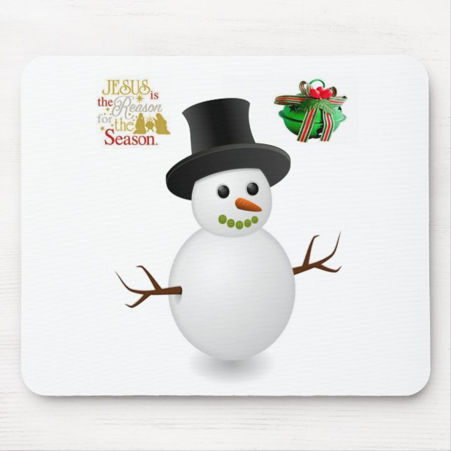 Tapis De Souris Snowman Souse Pad (Devant)