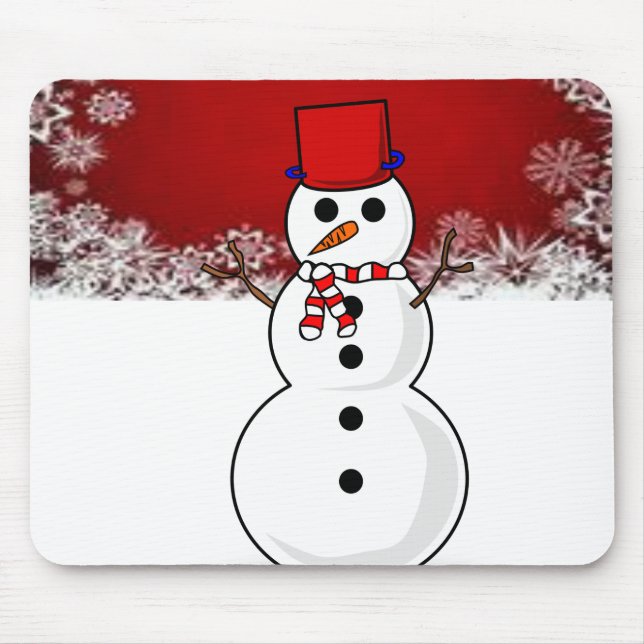 Tapis De Souris Snowman Souse Pad (Devant)