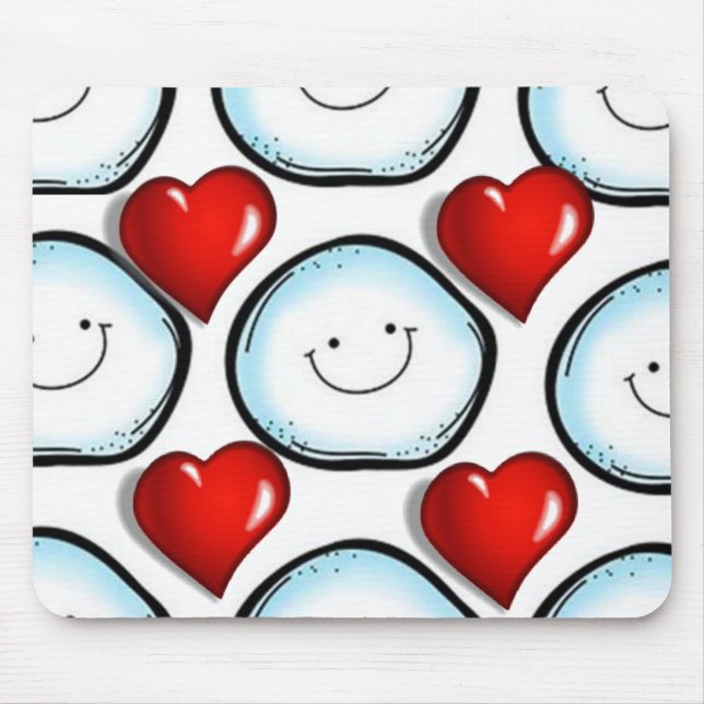 Tapis De Souris Snowman Souse Pad (Devant)