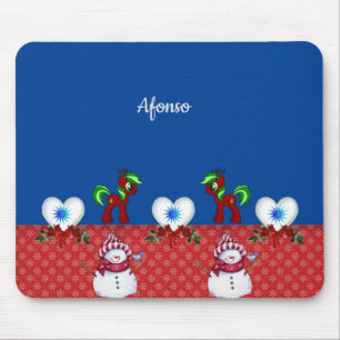 Tapis De Souris Snowman Souse Pad