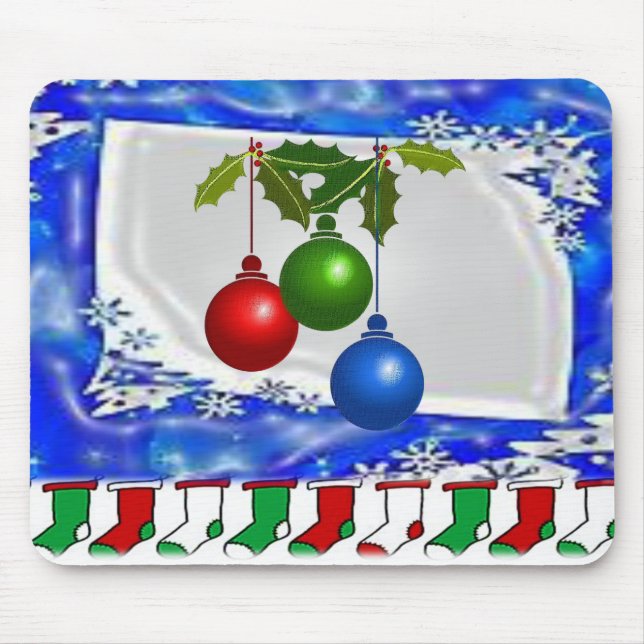 Tapis De Souris Snowman Souse Pad (Devant)
