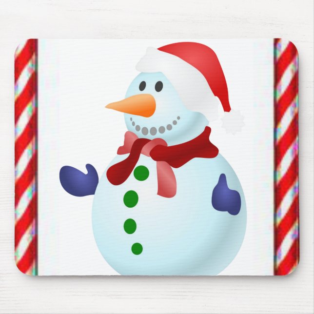 Tapis De Souris Snowman Souse Pad (Devant)