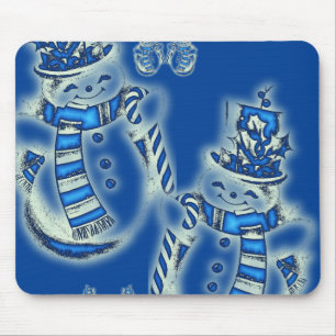 Tapis De Souris Snowman Souse Pad