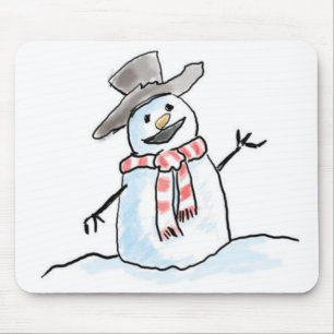 Tapis De Souris Snowman Souse Pad
