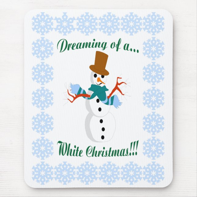 Tapis De Souris Snowman Souse Pad (Devant)