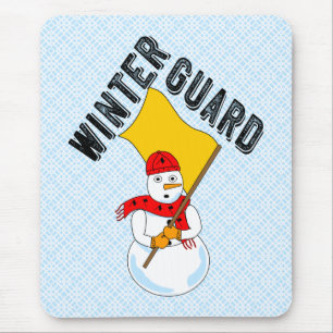 Tapis De Souris Snowman Winter Guard
