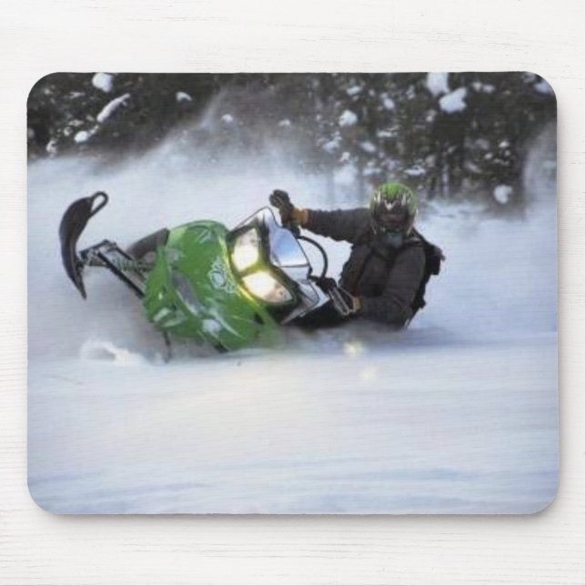 Tapis De Souris Snowmobiles (Devant)
