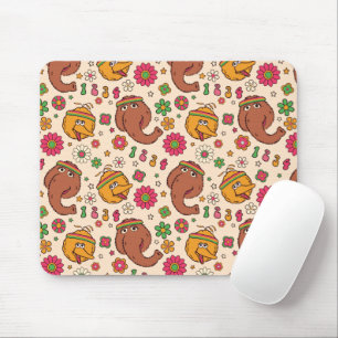 Tapis De Souris Snuffleupagus et Big Bird Super Flower Motif