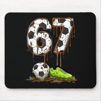 Tapis De Souris Soccer 67 Six Seven Meme Boys Teens Kids Gen Alpha