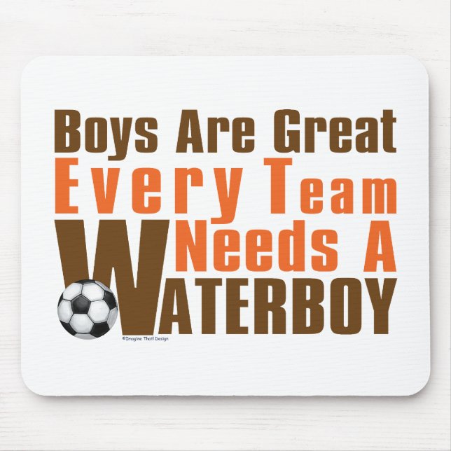 Tapis De Souris Soccer Waterboy (Devant)