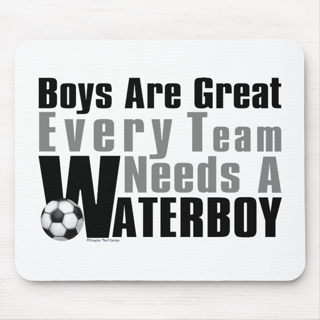 Tapis De Souris Soccer Waterboy (Devant)