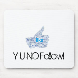 Tapis de souris social de médias