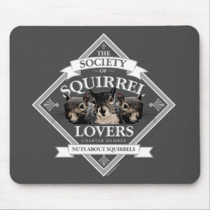 Tapis De Souris Société des amoureux des écureuils - drôle d'écure