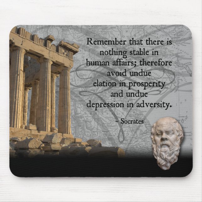 Tapis De Souris Socrates Mousepad (Devant)