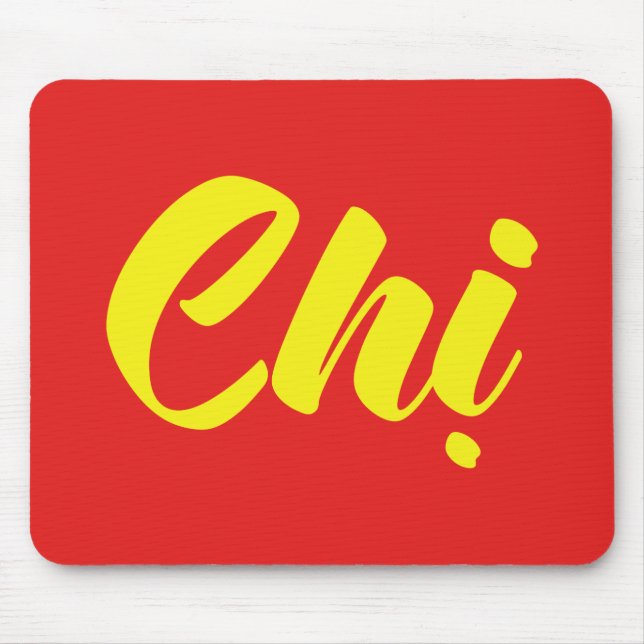 Tapis De Souris Soeur Vietnamienne - Chi ~ Tien ng Viêt (Devant)