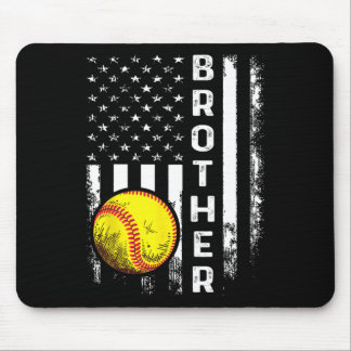 Tapis De Souris Softll Brother American Flag Vintage Christmas Xma