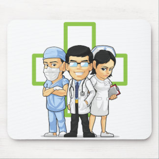 Tapis De Souris Soins de santé ou personnel Médicale - médecin et