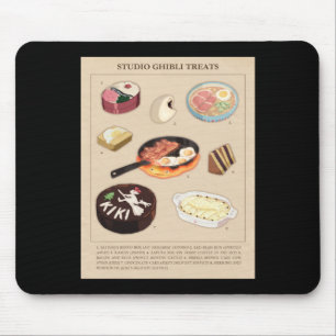 Tapis De Souris Soins Magiques Nourriture Du Studio Ghibli Films S