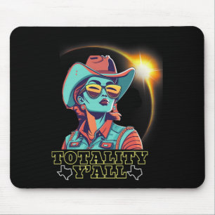 Tapis De Souris Solar Eclipse 2024 Pour Texas 4.08.24 Totalité Y'a