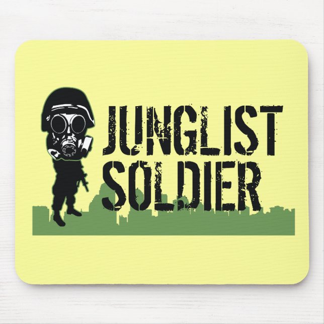 Tapis De Souris Soldat de Junglist (Devant)