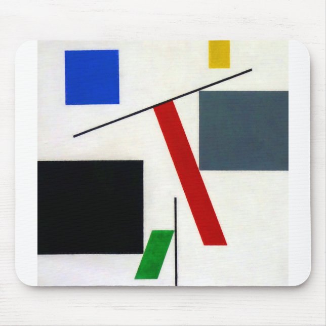 Tapis De Souris Solde de l'arc de Sophie Taeuber (Devant)