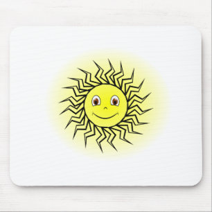 Tapis De Souris Soleil souriant