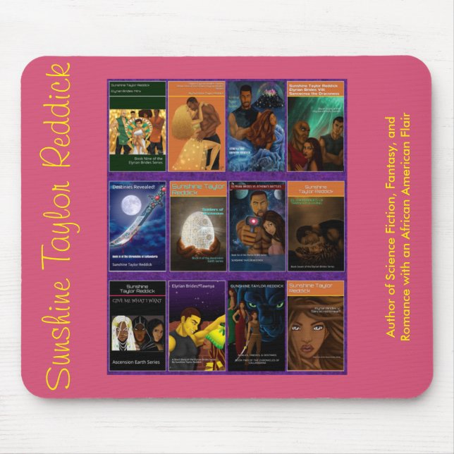 Tapis De Souris Soleil Taylor Reddick Mousepad (Devant)