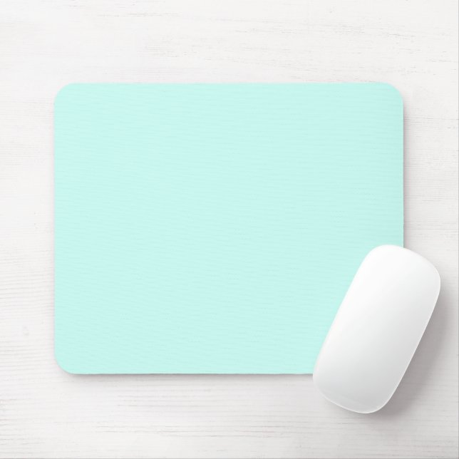 Tapis De Souris Solide camée vert menthe doux turquoise (Avec souris)