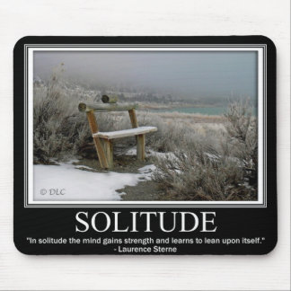 Tapis De Souris SOLITUDE Mousepad - de motivation