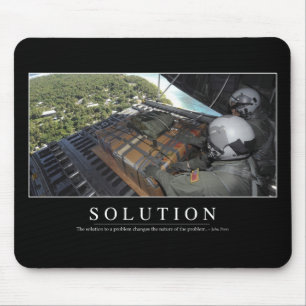 Tapis De Souris Solution : Citation inspirée 1
