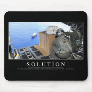 Tapis De Souris Solution : Citation inspirée 2