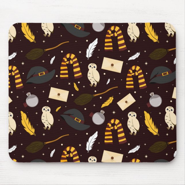 Tapis De Souris Sorcières, sorciers et Motif magique (Devant)