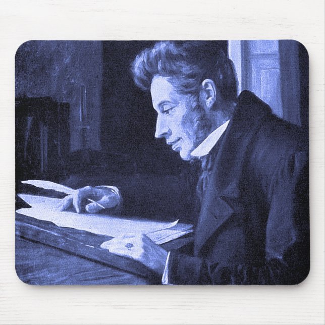 TAPIS DE SOURIS "SOREN KIERKEGAARD" (Devant)