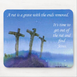 Tapis De Souris Sortez de l'ornière