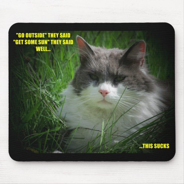 Tapis De Souris Sortez, prenez du soleil ? (Devant)