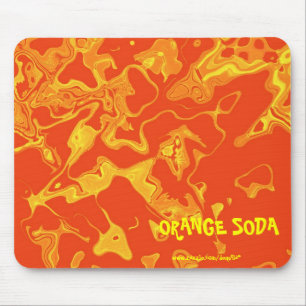 TAPIS DE SOURIS SOUDE ORANGE