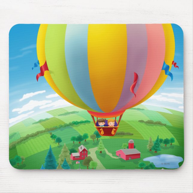 Tapis De Souris Soufflement dans le vent (Devant)