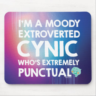Tapis De Souris Soul  22 - Je suis une Moody Extroverted Cynic